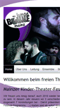 Mobile Screenshot of junge-buehne-mainz.de
